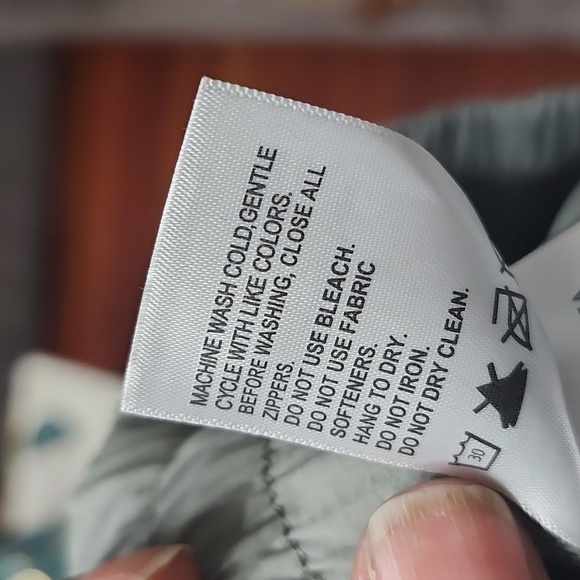 Avalanche Gray/Green Athletic Shorts/ Skort - Picture 8 of 8